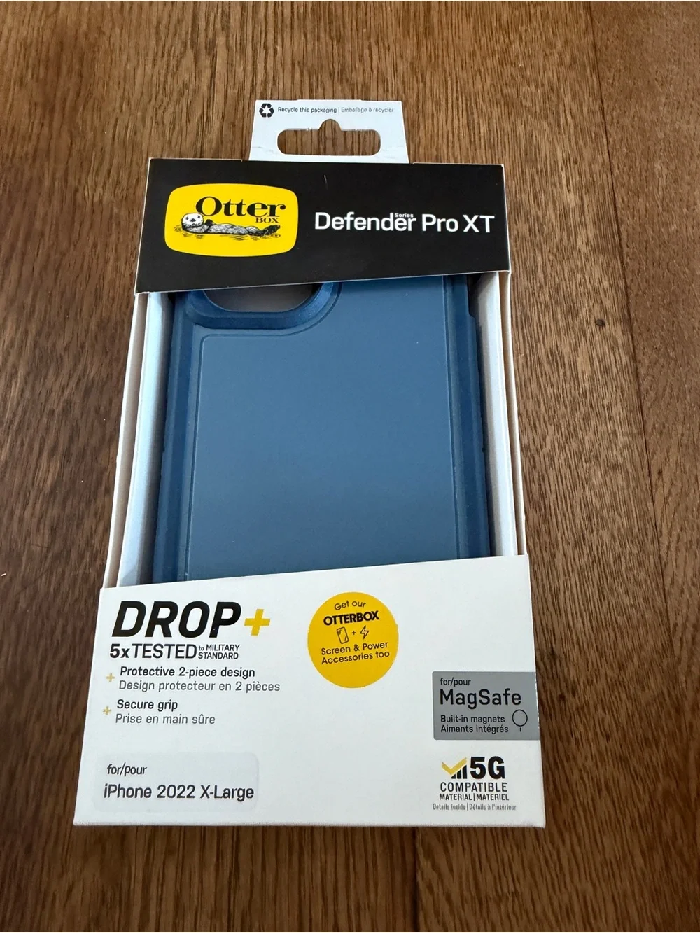 OtterBox Defender Pro XT Blue Protective Case for iPhone 2022 X-Large